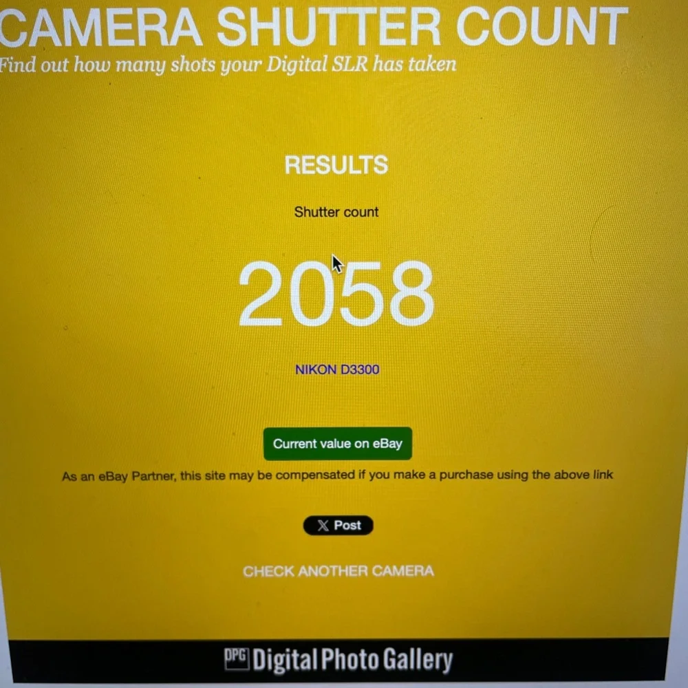 Nikon D3300 DSLR Camera Kit with extras
